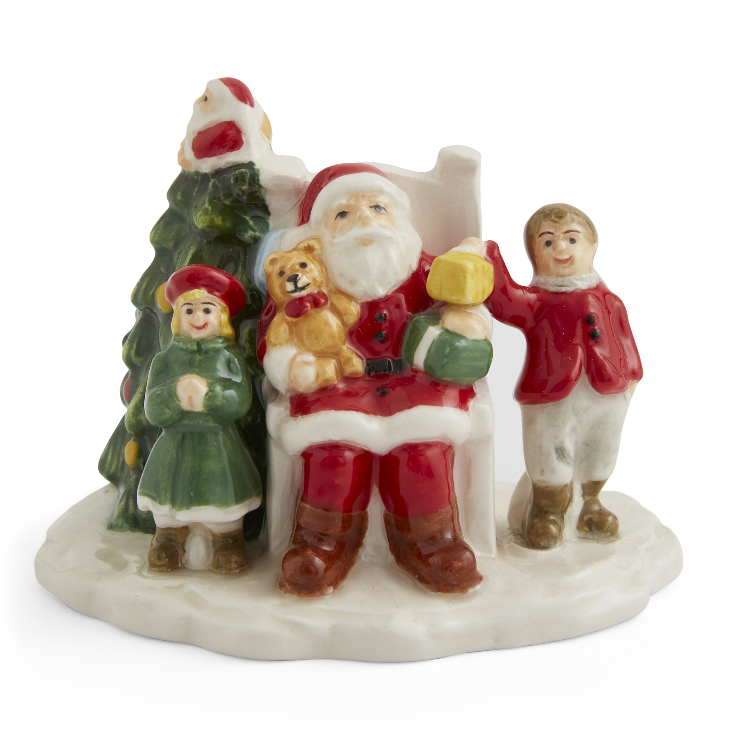 Christmas Village Santa With Children image number null